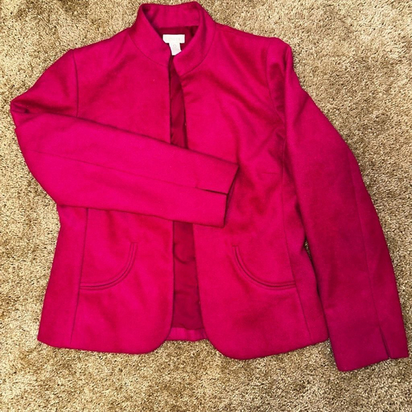 Chico's Jackets & Blazers - Chico's Fuchsia Pink Jacket Coat